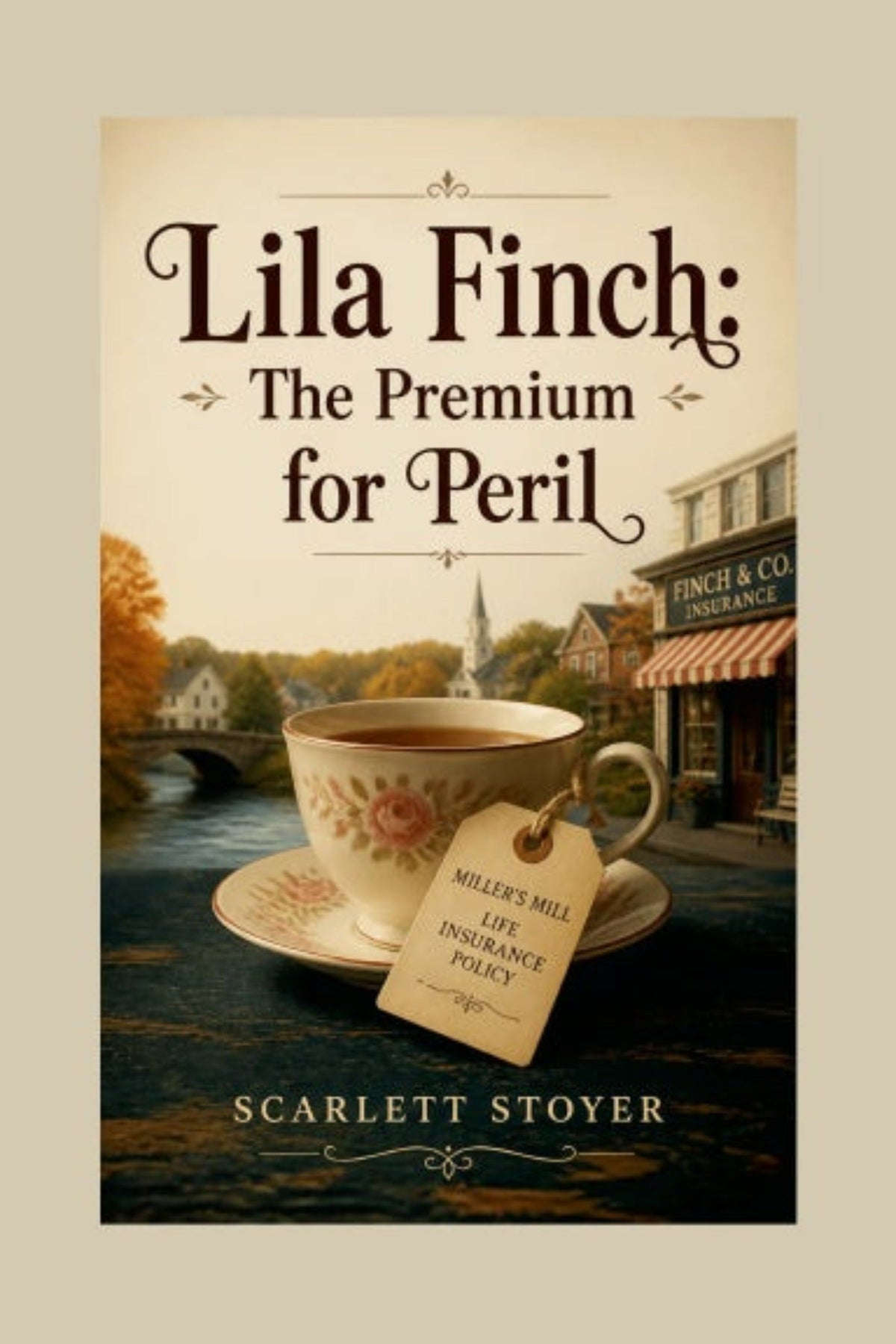 Lila Finch Mysteries book cover by Scarlett Stoyer