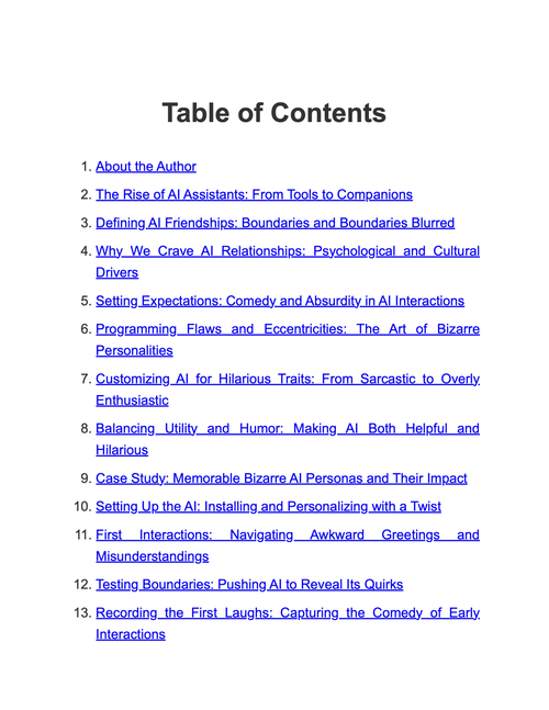 AI Friendships: Exploring AI Companionship and Human Connection (213 Pages) Paperback