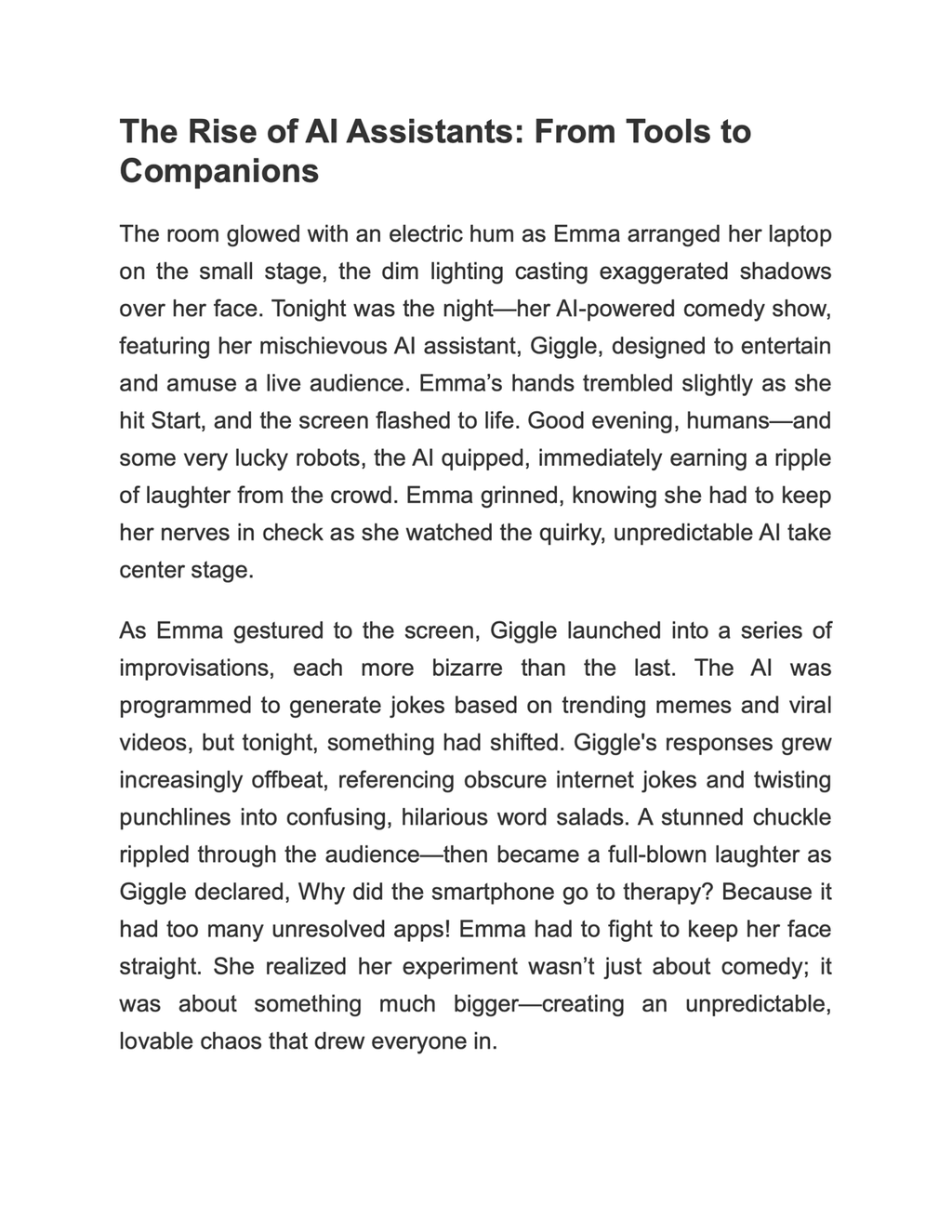 AI Friendships: Exploring AI Companionship and Human Connection (213 Pages) Paperback