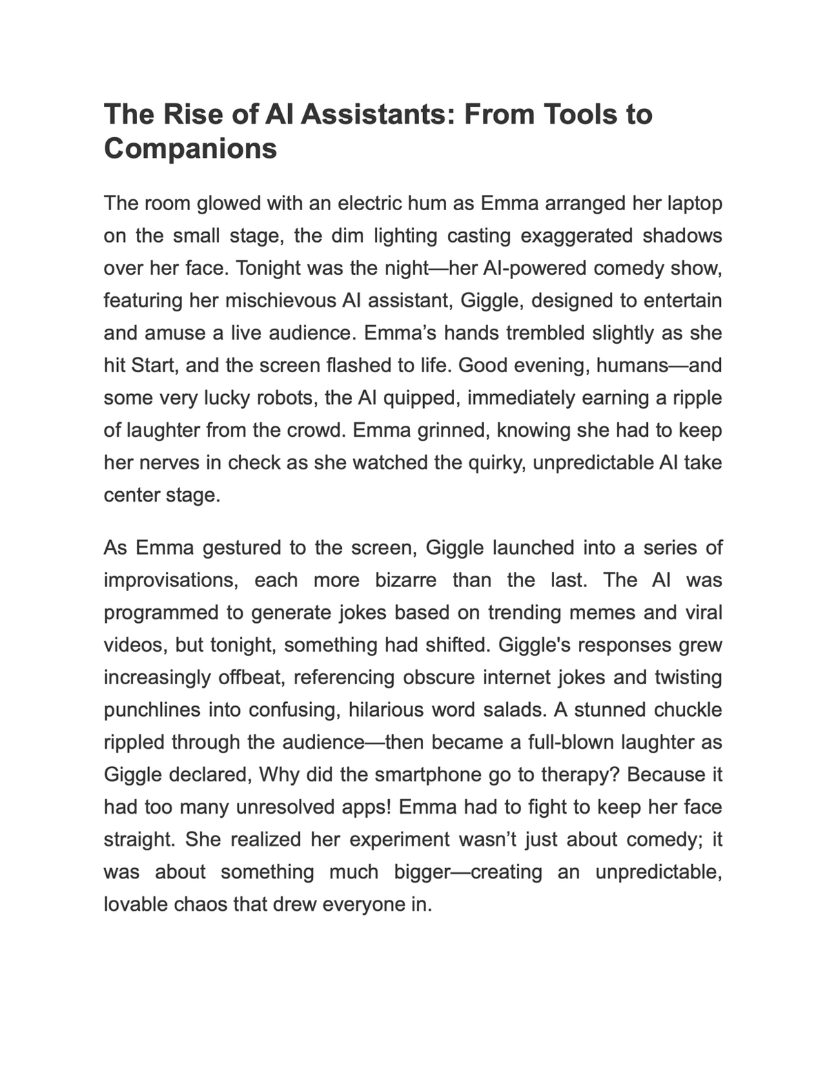 AI Friendships: Exploring AI Companionship and Human Connection (213 Pages) Paperback