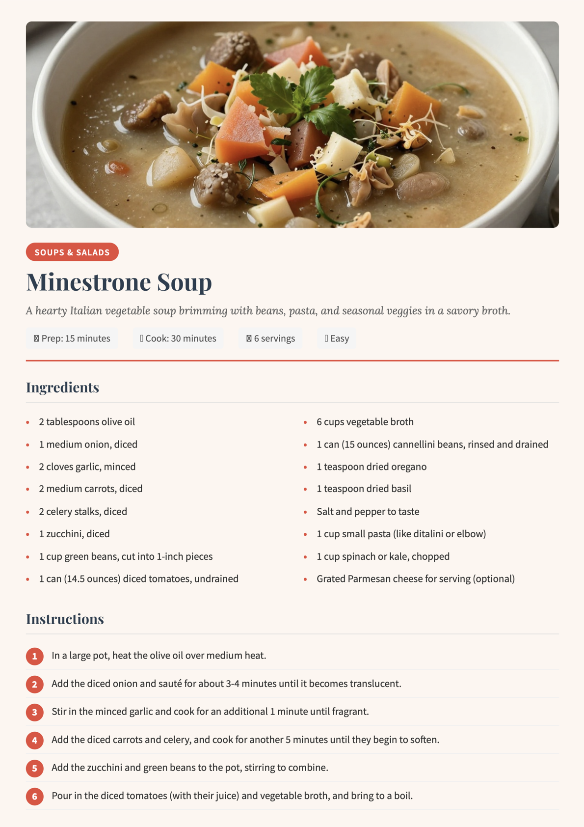 Aunt Angie's Cookbook Italian