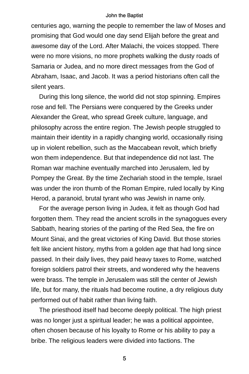 John The Baptist - Paperback