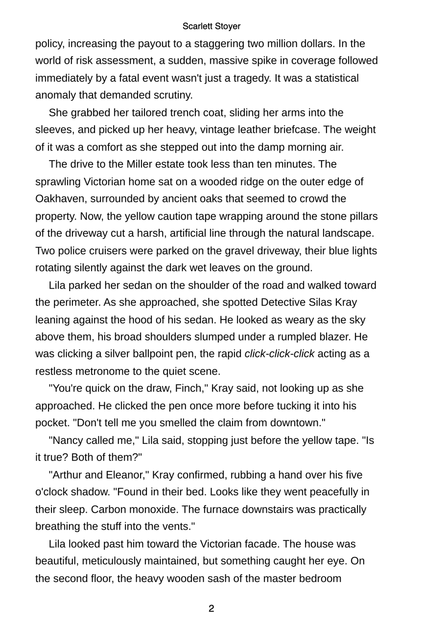 Lila Finch:  Double Murder - Paperback