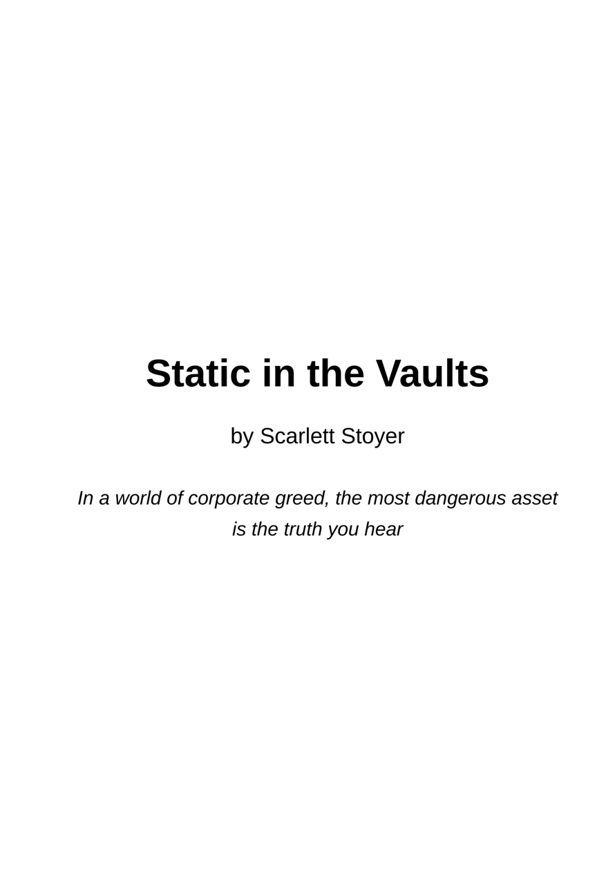 Static in the Vaults - (279pgs) - e-Books