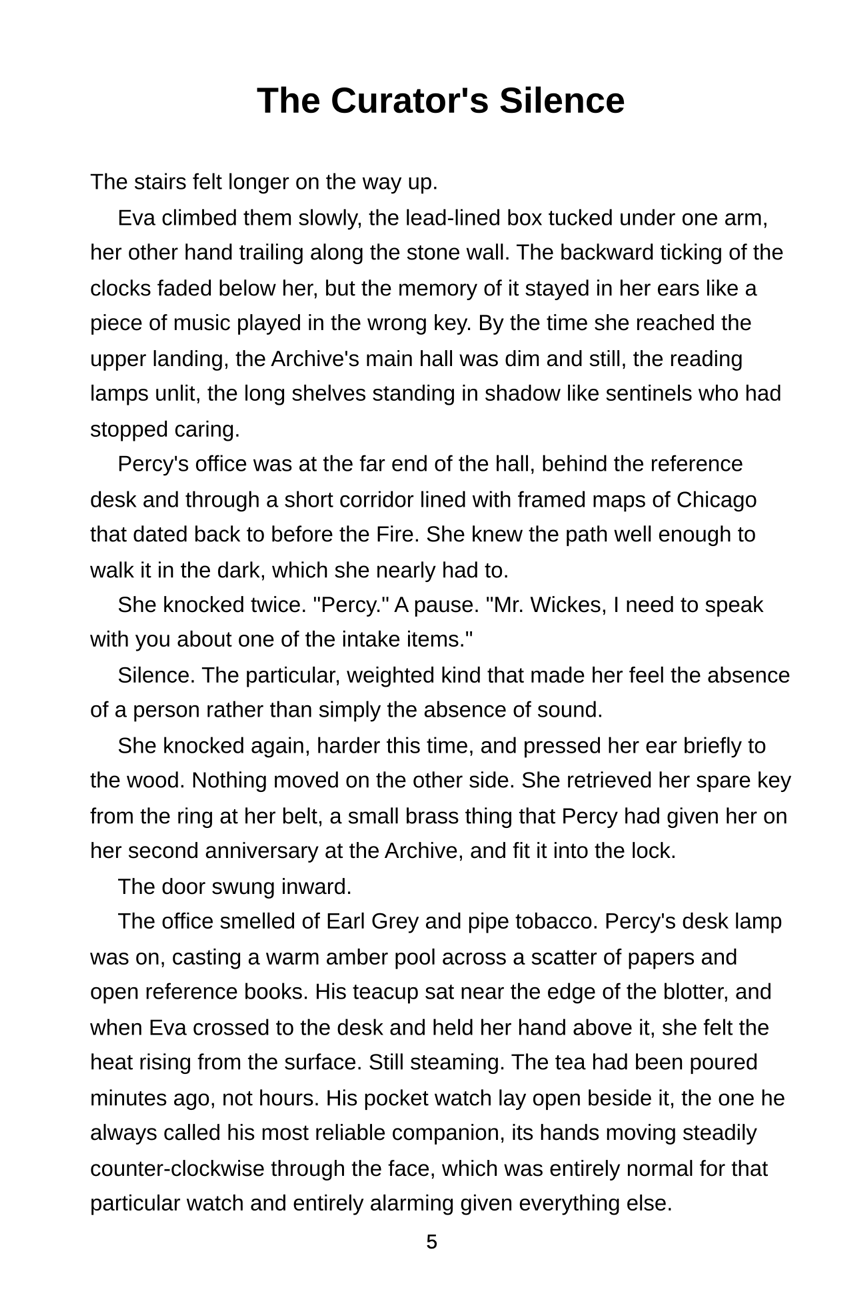 The Archive of Unspoken Echoes - Paperback