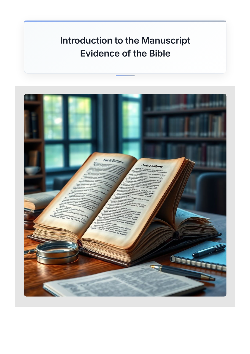The Bible’s accurate and textual reliability - Paperback