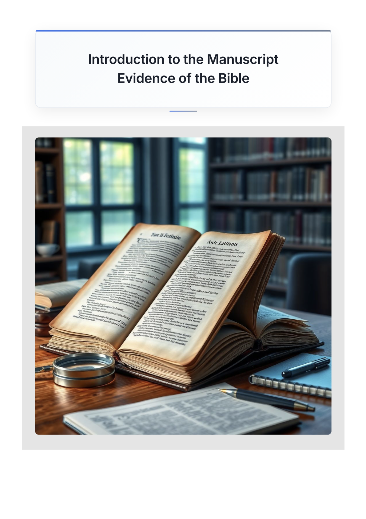 The Bible’s accurate and textual reliability - Paperback
