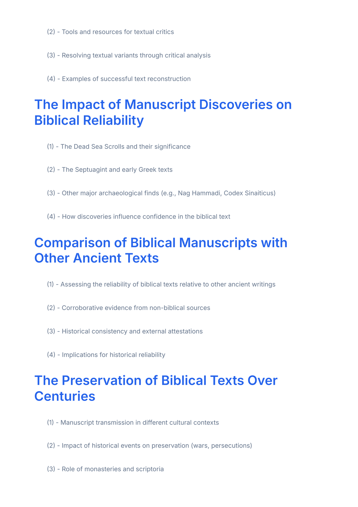 The Bible’s accurate and textual reliability - (104pgs) -  e-Book