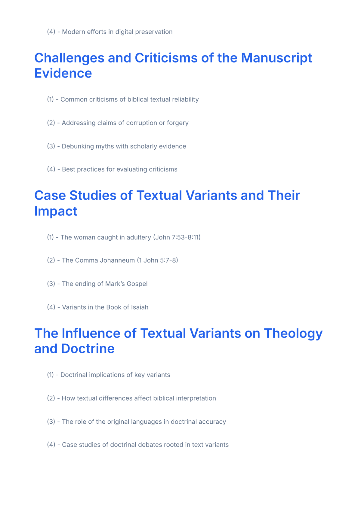 The Bible’s accurate and textual reliability - (104pgs) -  e-Book