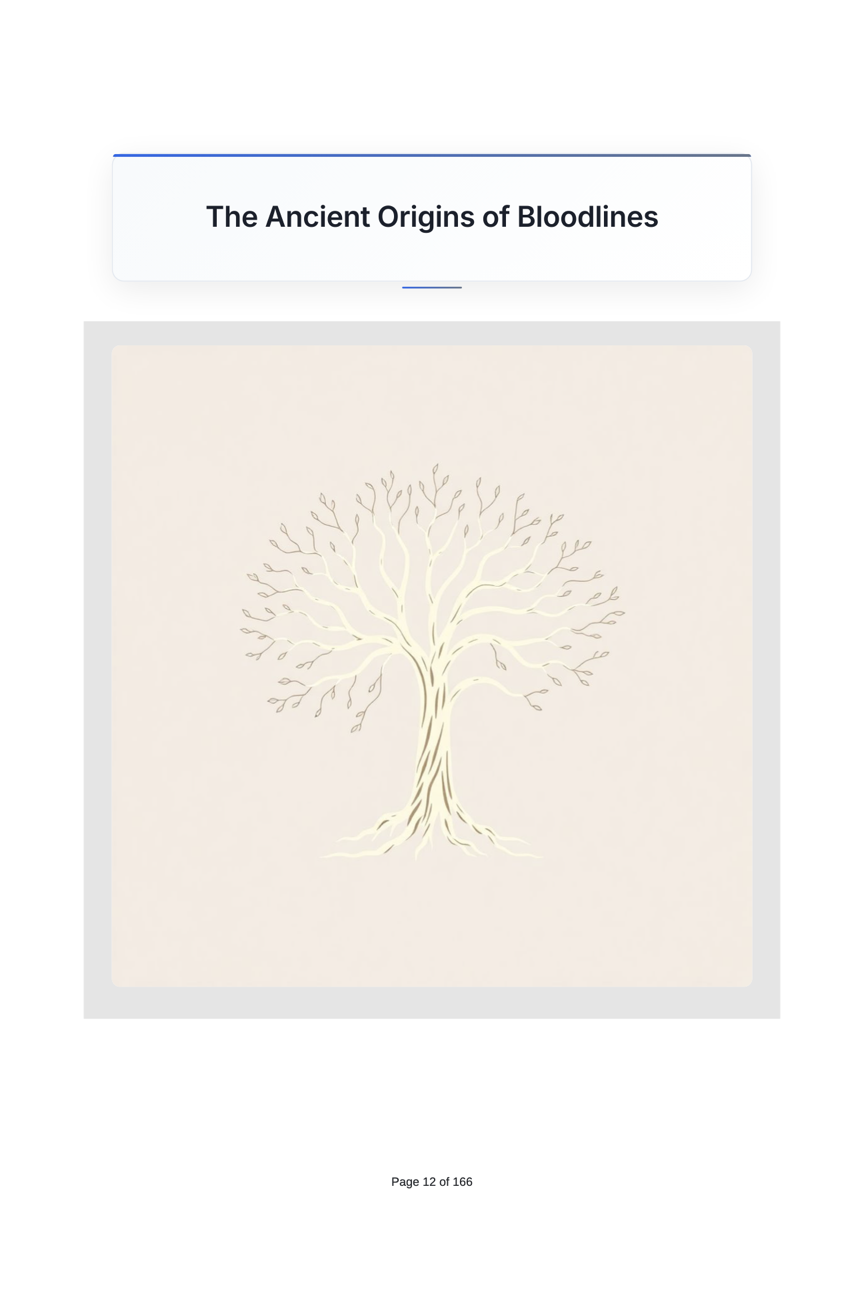 The Bloodline of the Forgotten – Print Book