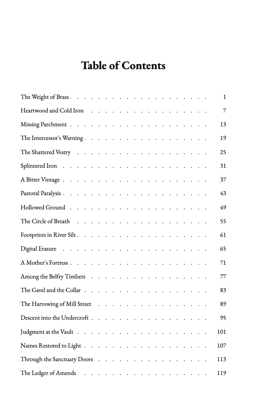 Through the Sanctuary Doors (134 pgs) Paperback