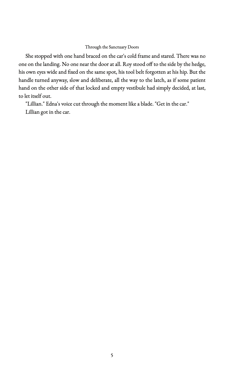 Through the Sanctuary Doors (134 pgs) Paperback