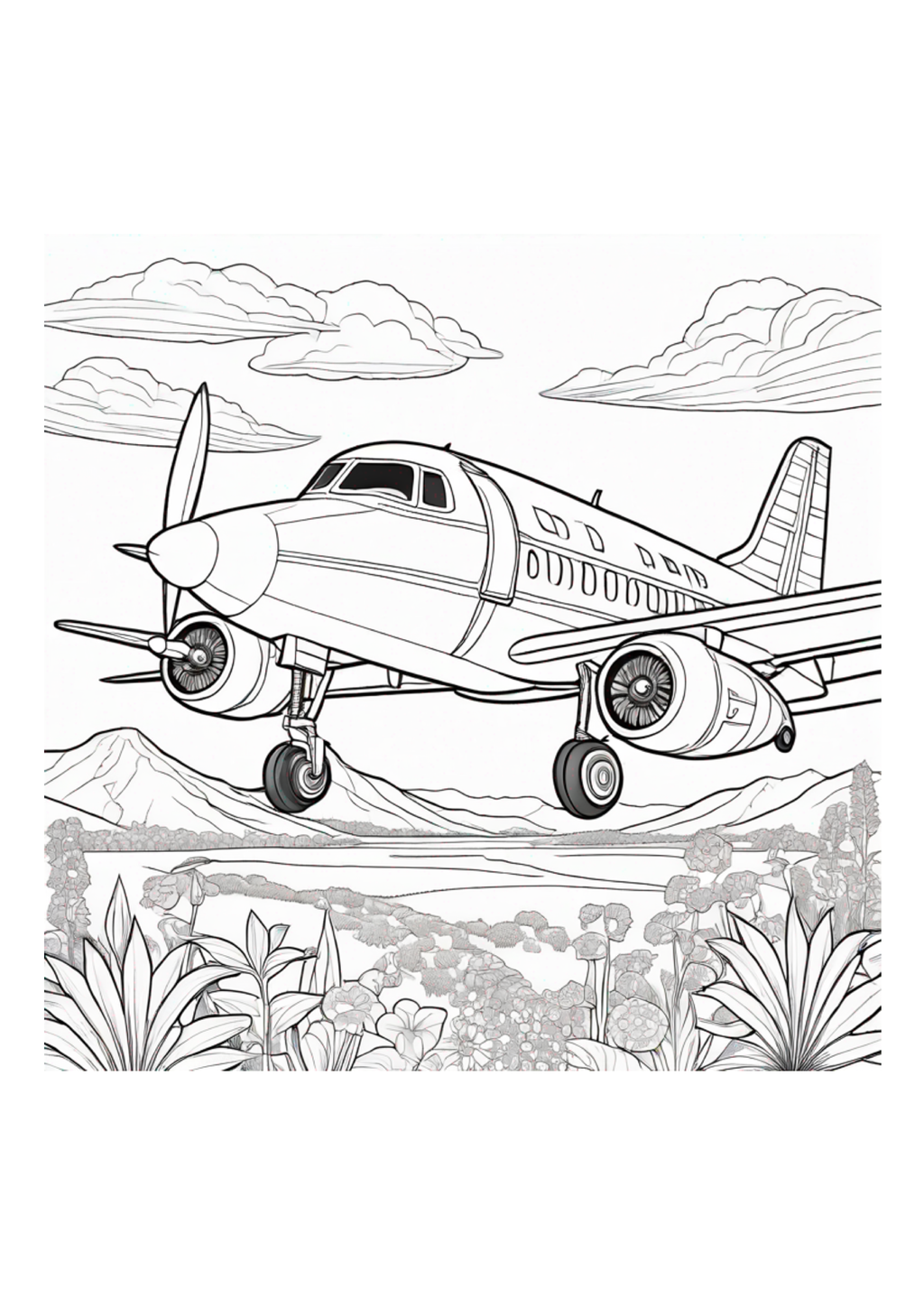 Airplanes - Colorbook - Paperback