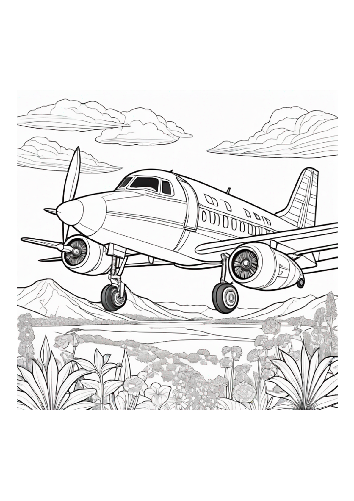 Airplanes - Colorbook - Paperback