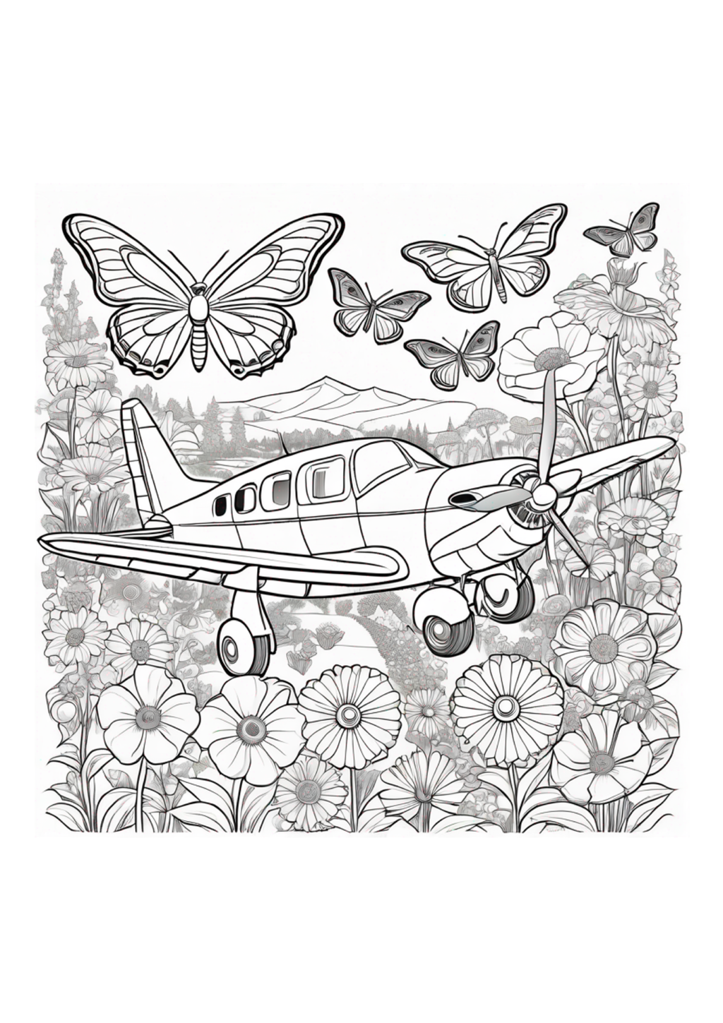 Airplanes - Colorbook - Paperback