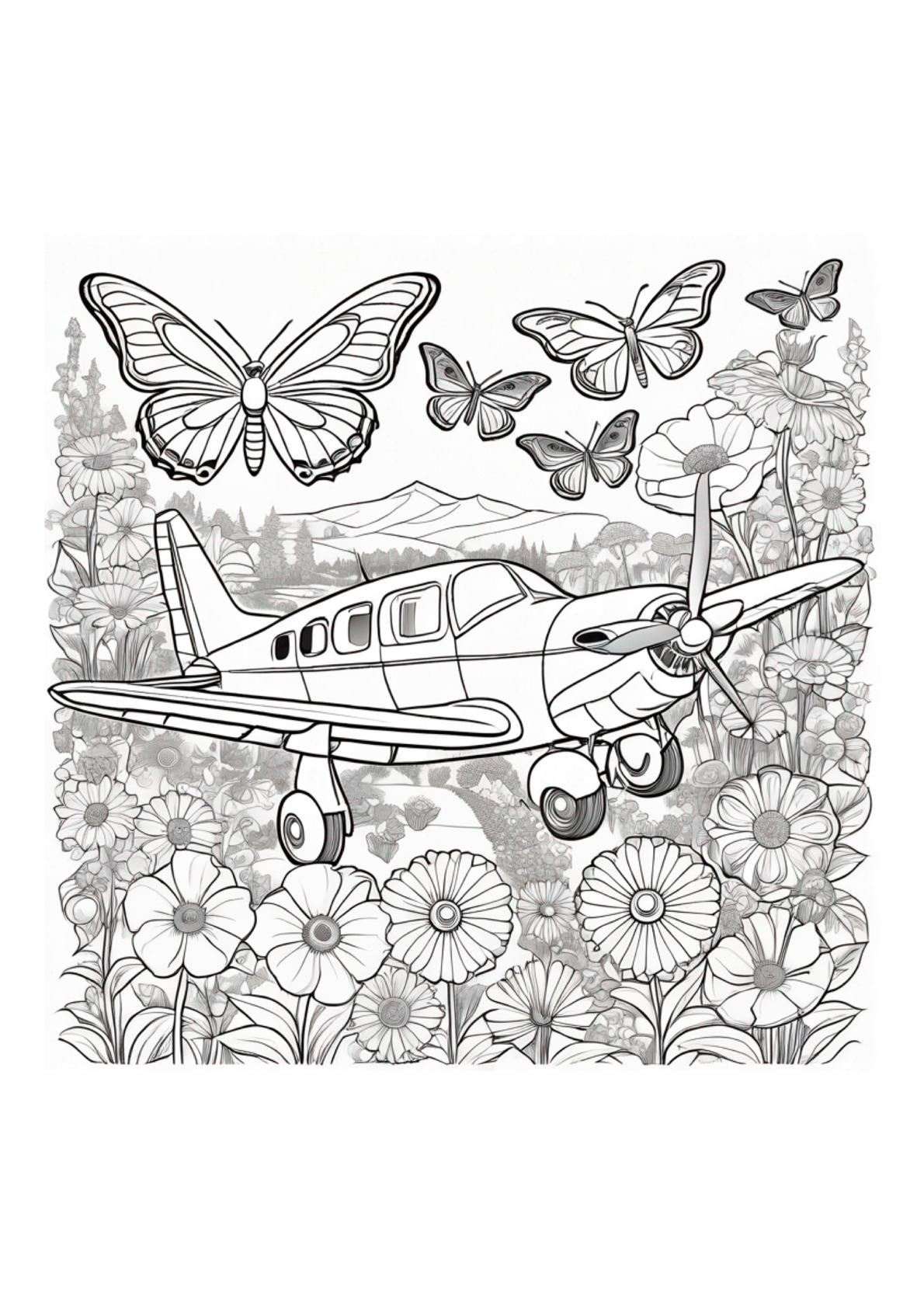 Airplanes - Colorbook - Paperback
