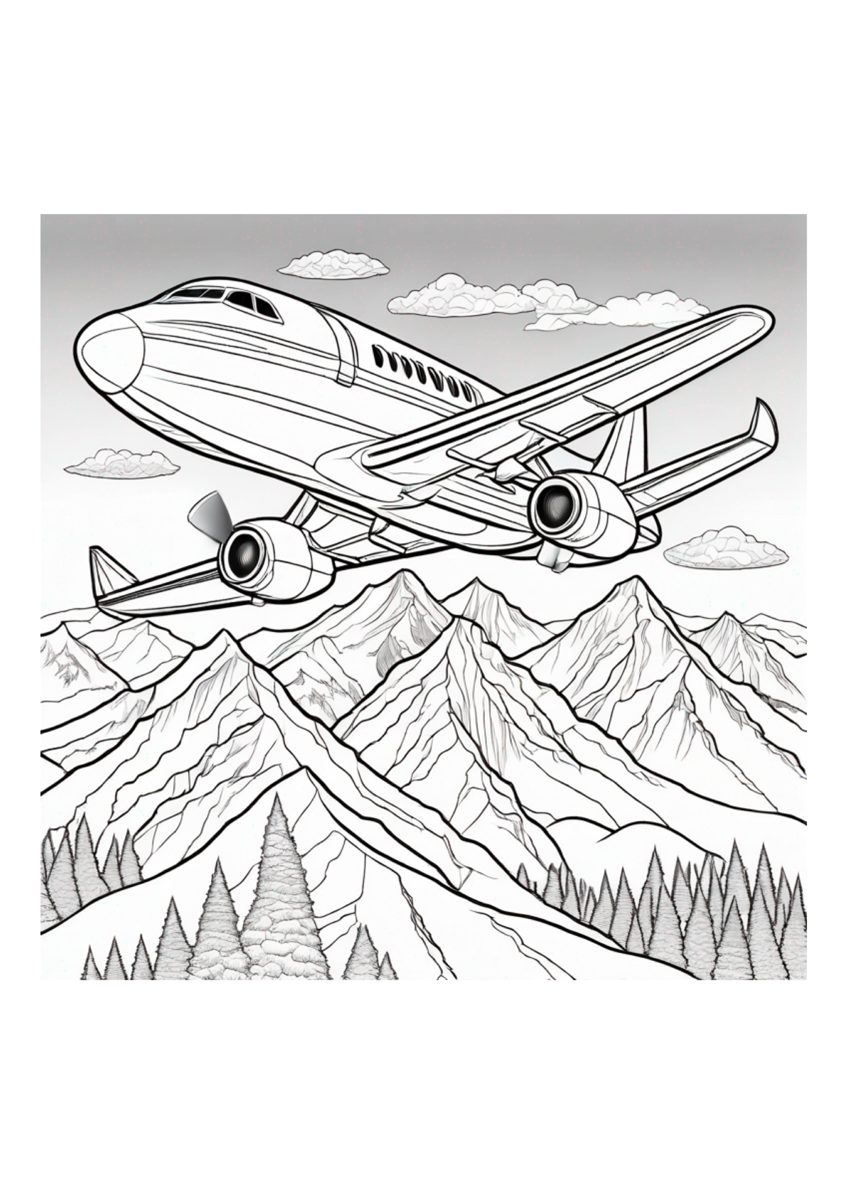 Airplanes - Colorbook - Paperback