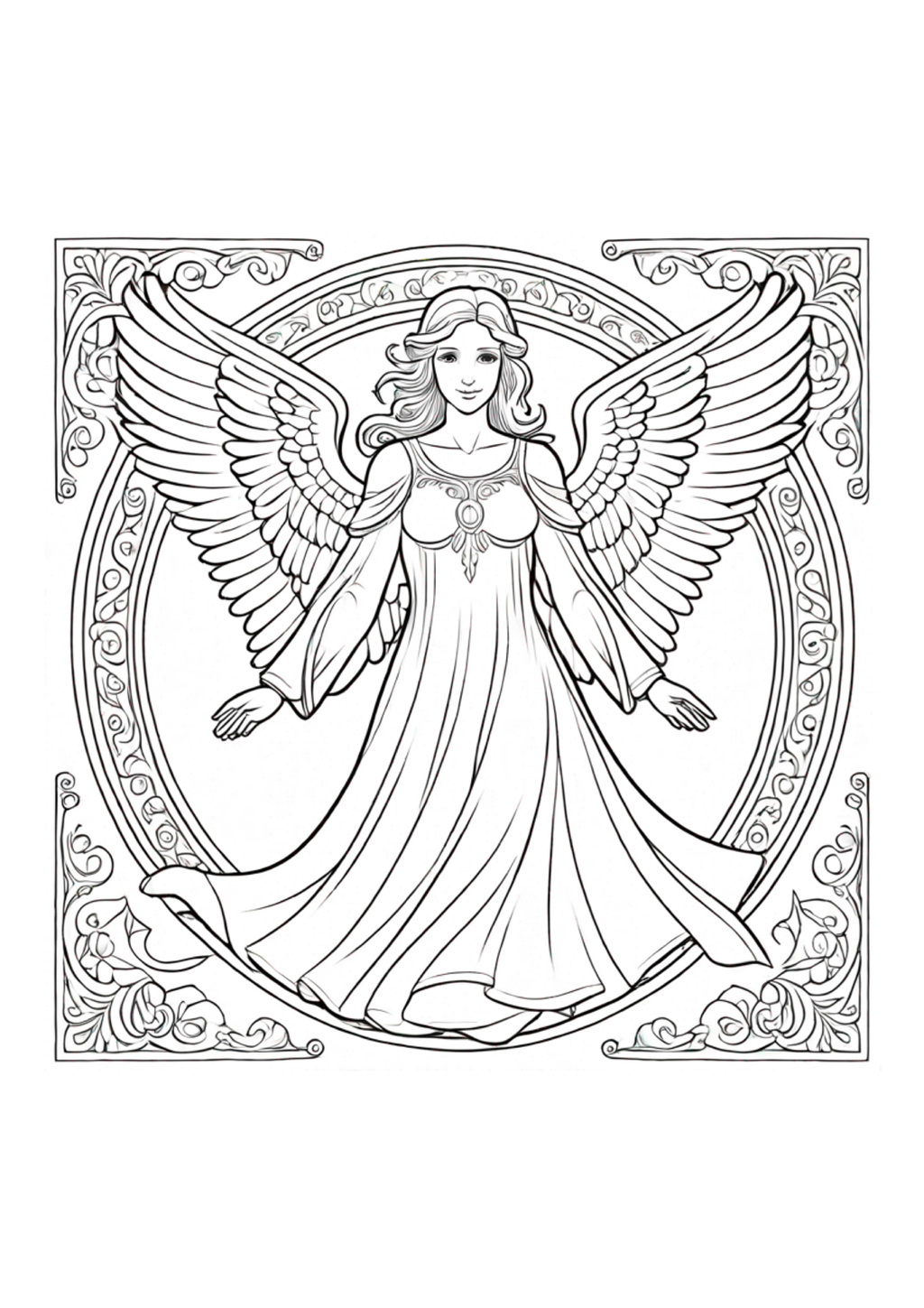 Angels - Color Book