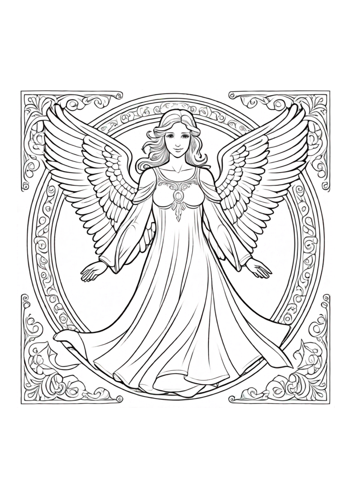 Angels - Color Book