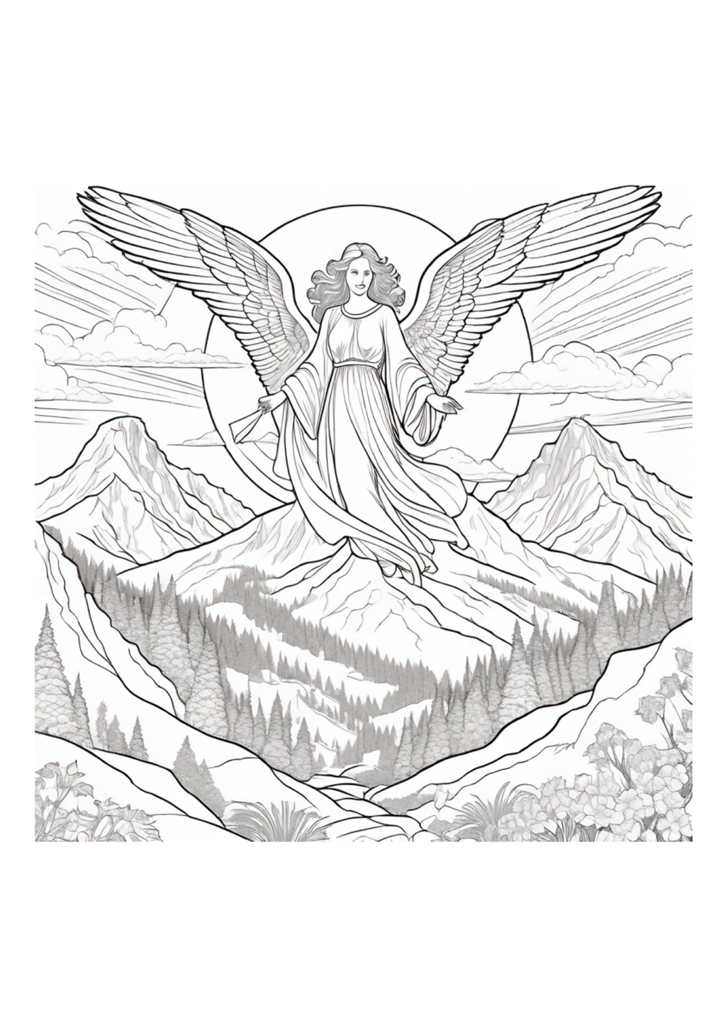 Angels - Color Book
