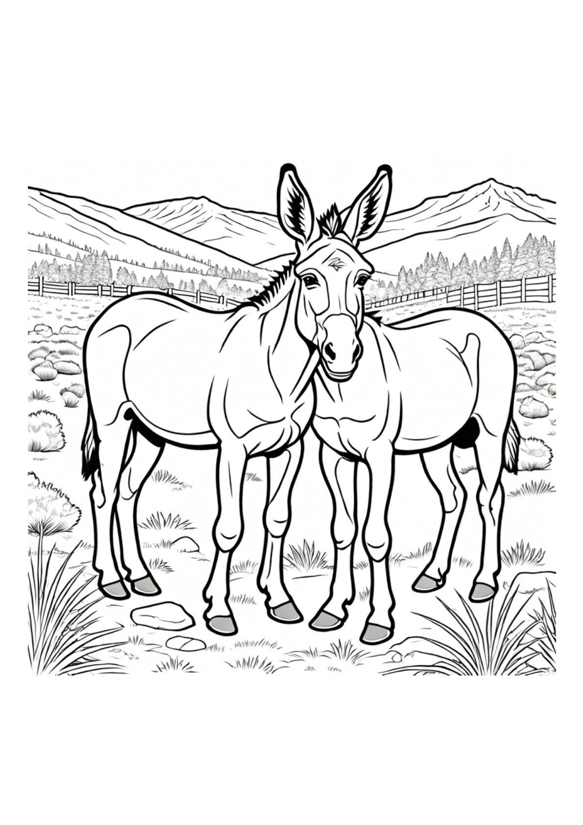 Animals In Oregon - Color Book - Paper Back