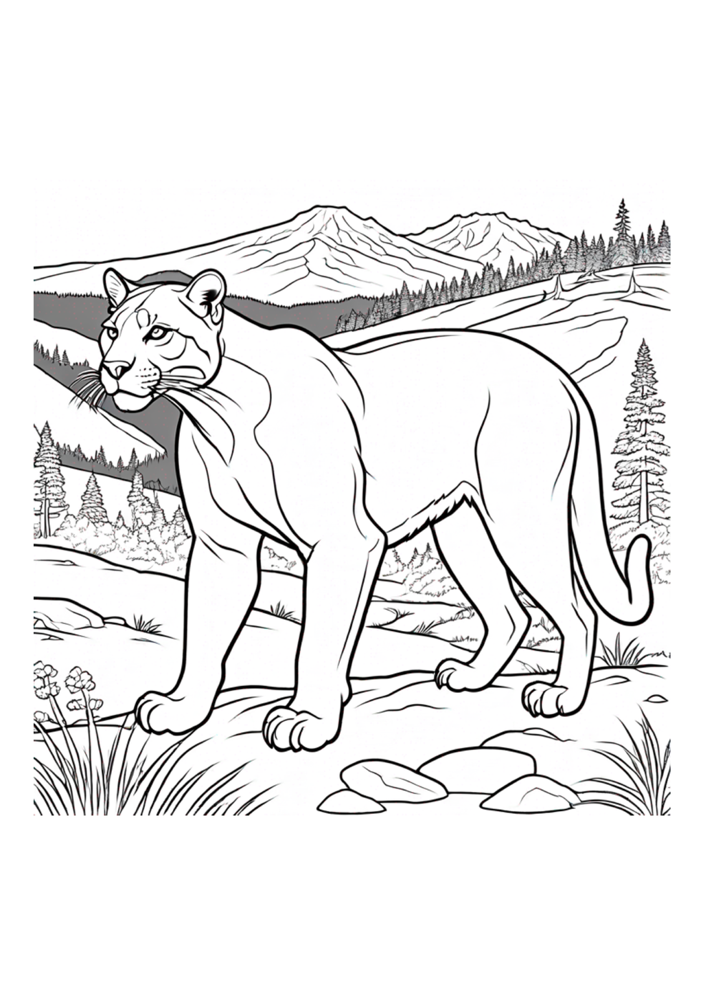Animals In Oregon - Color Book - Paper Back