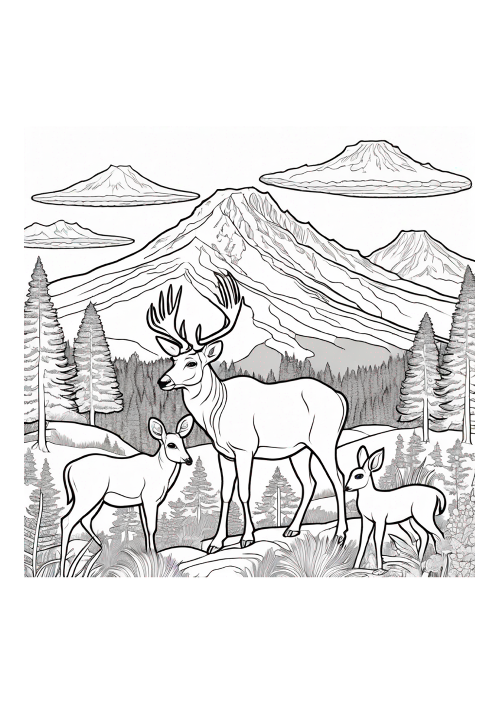 Animals In Oregon - Color Book - Paper Back