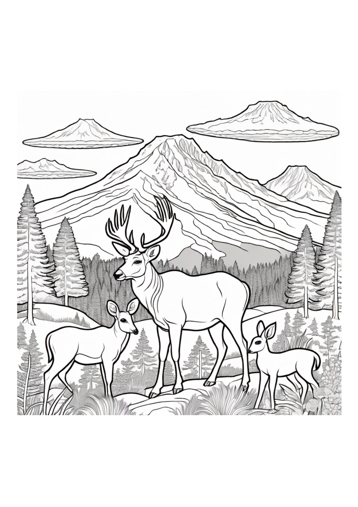 Animals In Oregon - Color Book - Paper Back