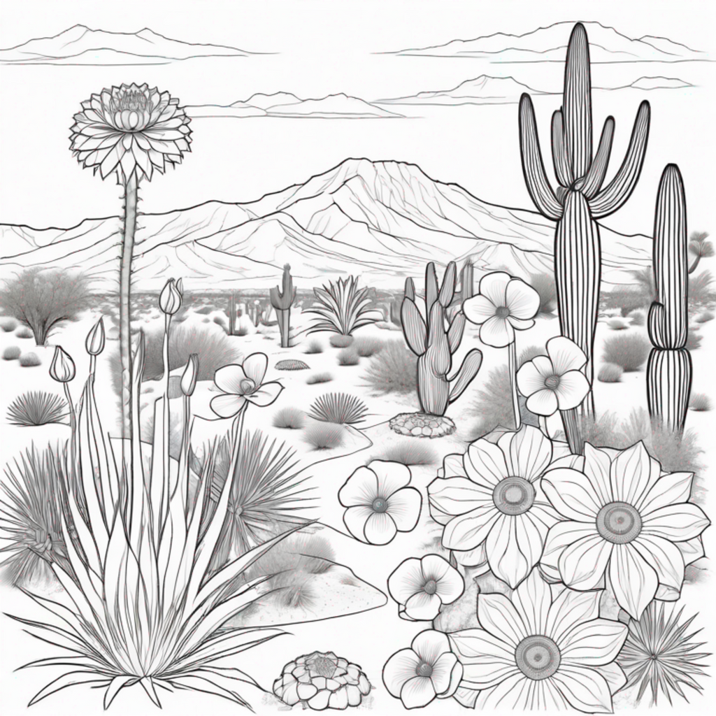 Flowers Coloring Book - Paperback