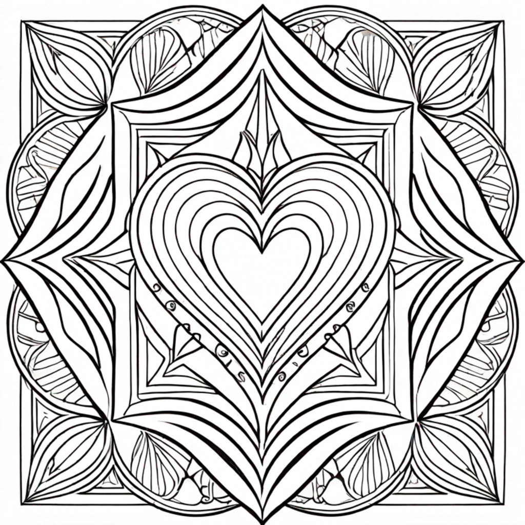 Geometric Coloring Book - Paperback