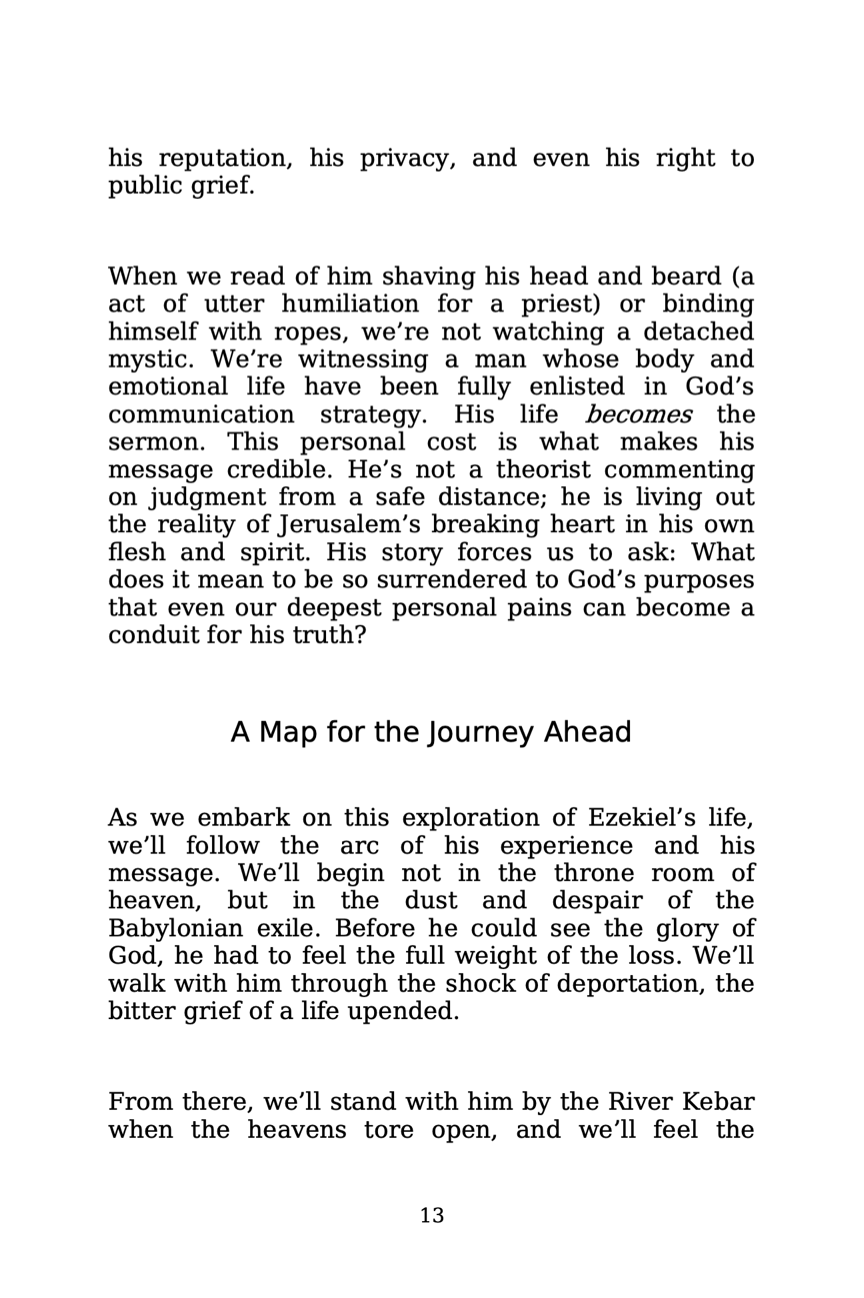 Ezekiel: The Prophet's Story - Paperback
