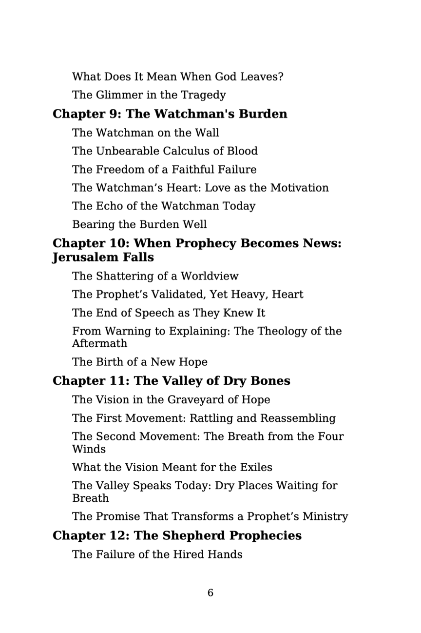 Ezekiel: The Prophet's Story (214pgs)  e-Book