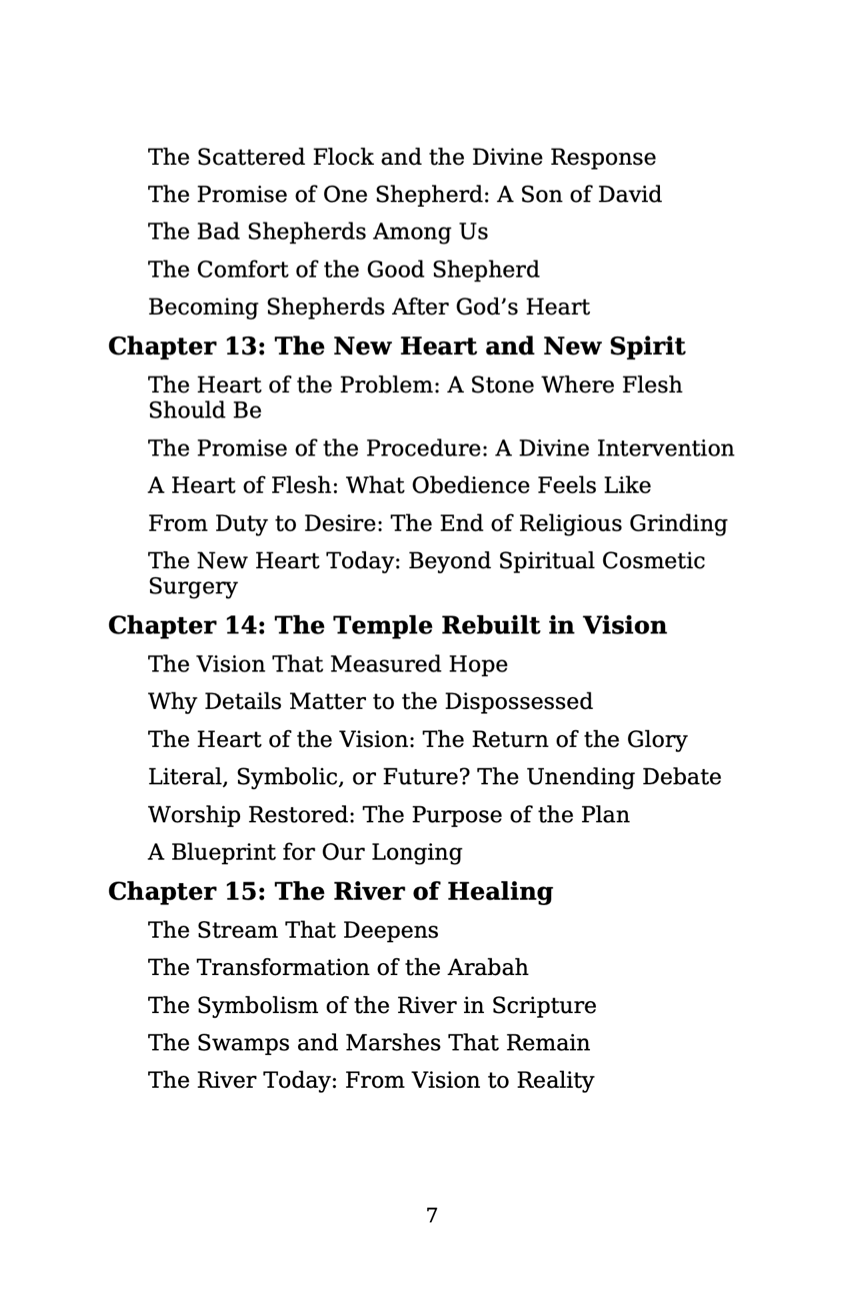 Ezekiel: The Prophet's Story (214pgs)  e-Book