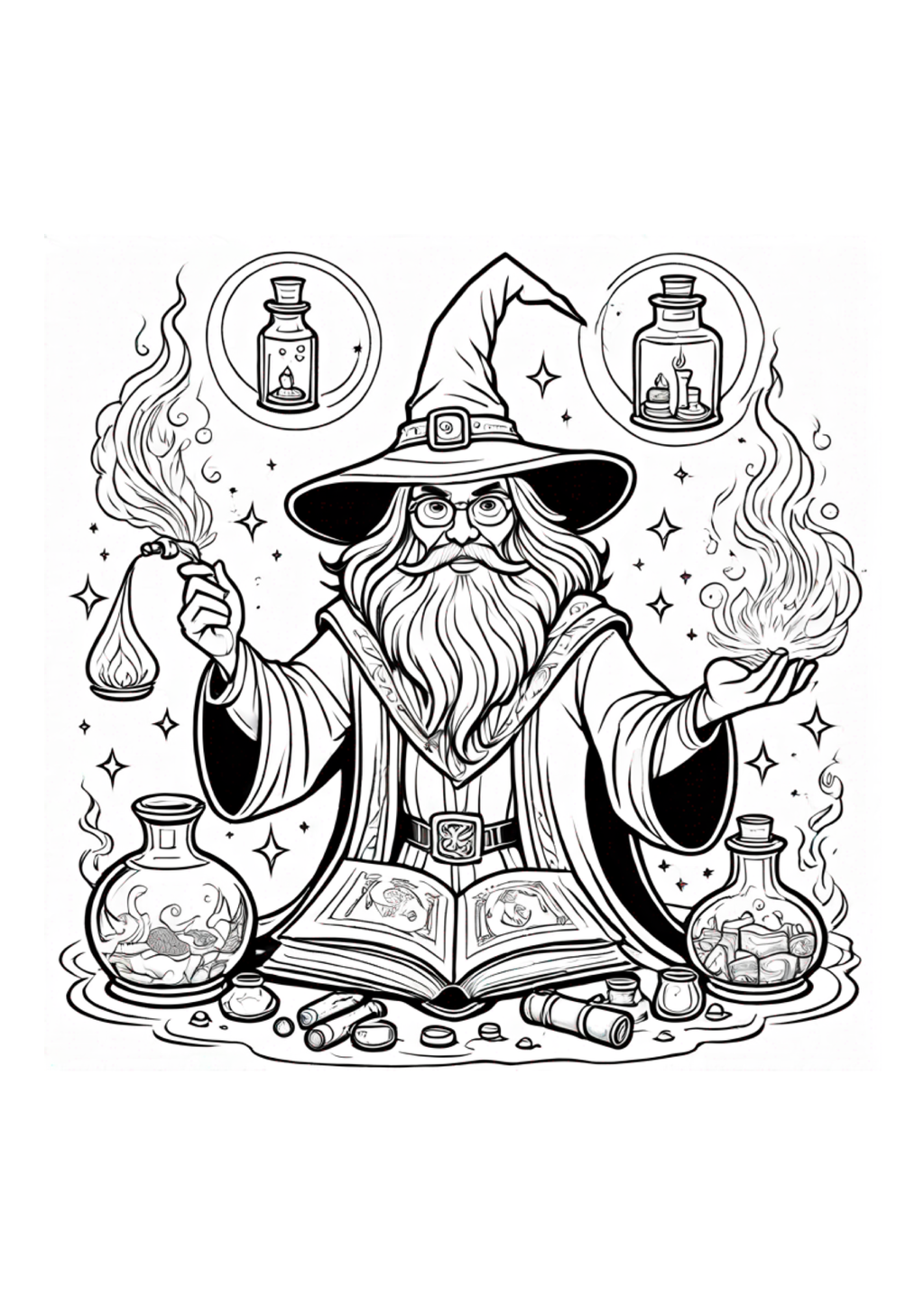 Fantasy Creations - Adult Coloring - Paperback