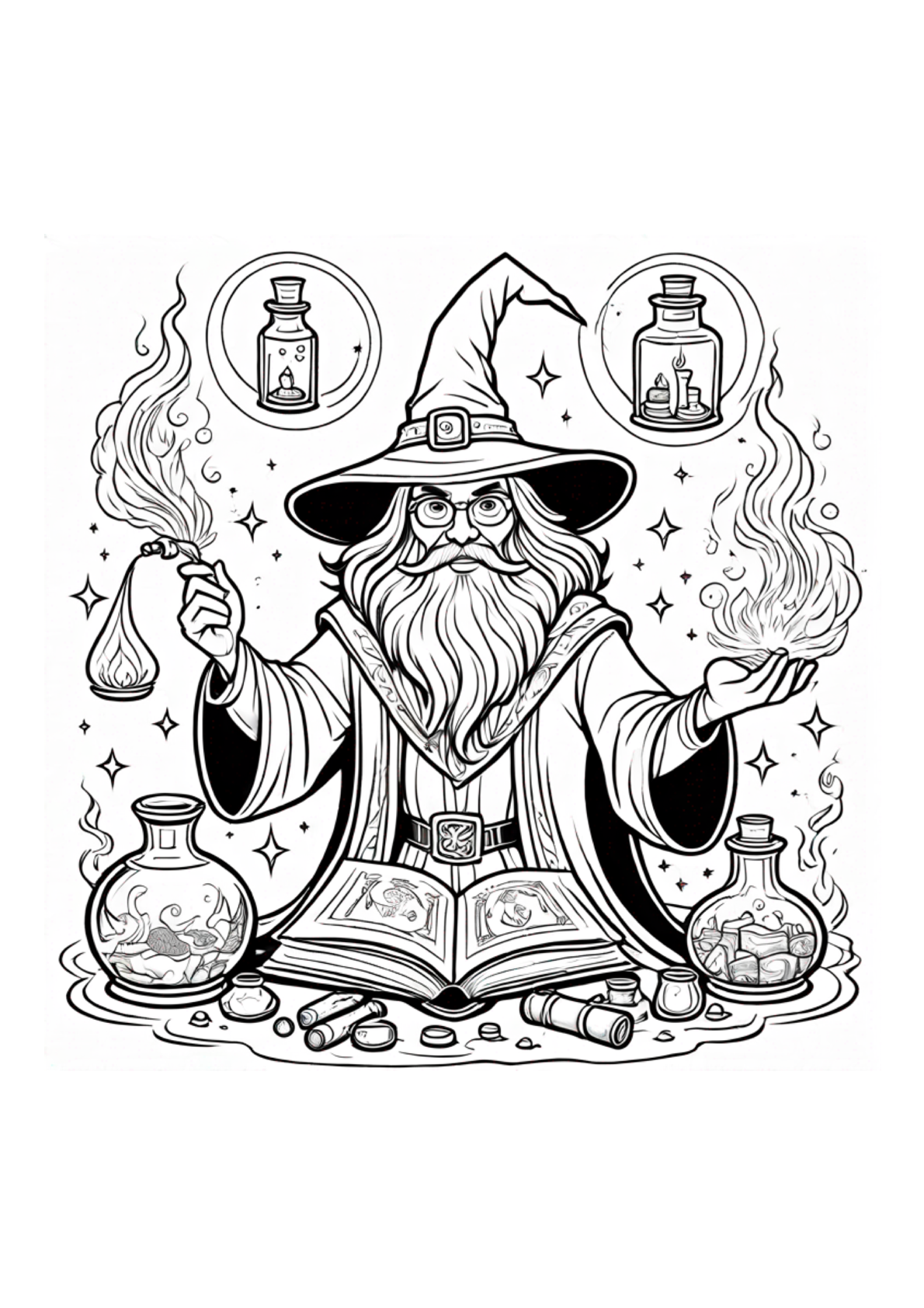 Fantasy Creations - Adult Coloring - Paperback