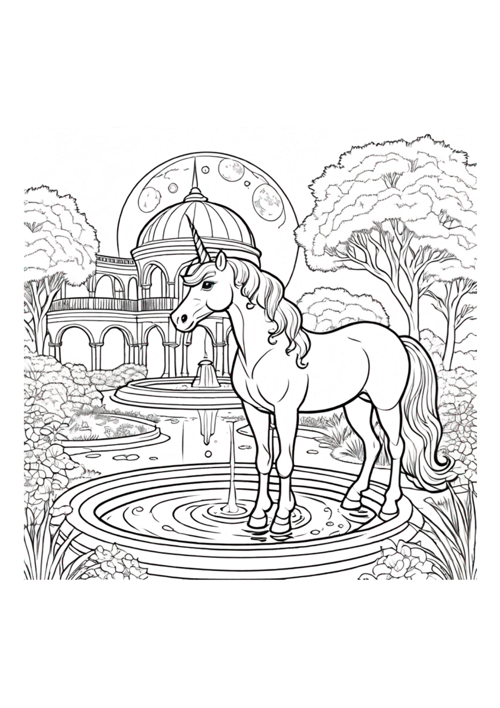 Fantasy Stories - Adult Coloring -Paperback