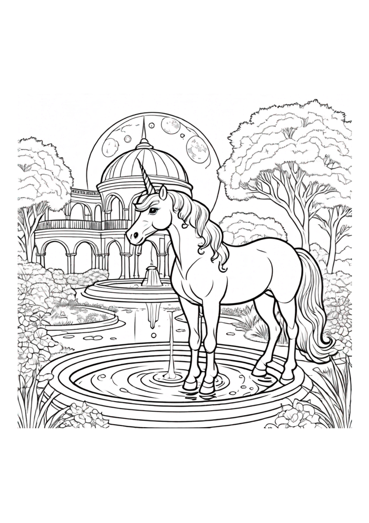 Fantasy Stories - Adult Coloring -Paperback