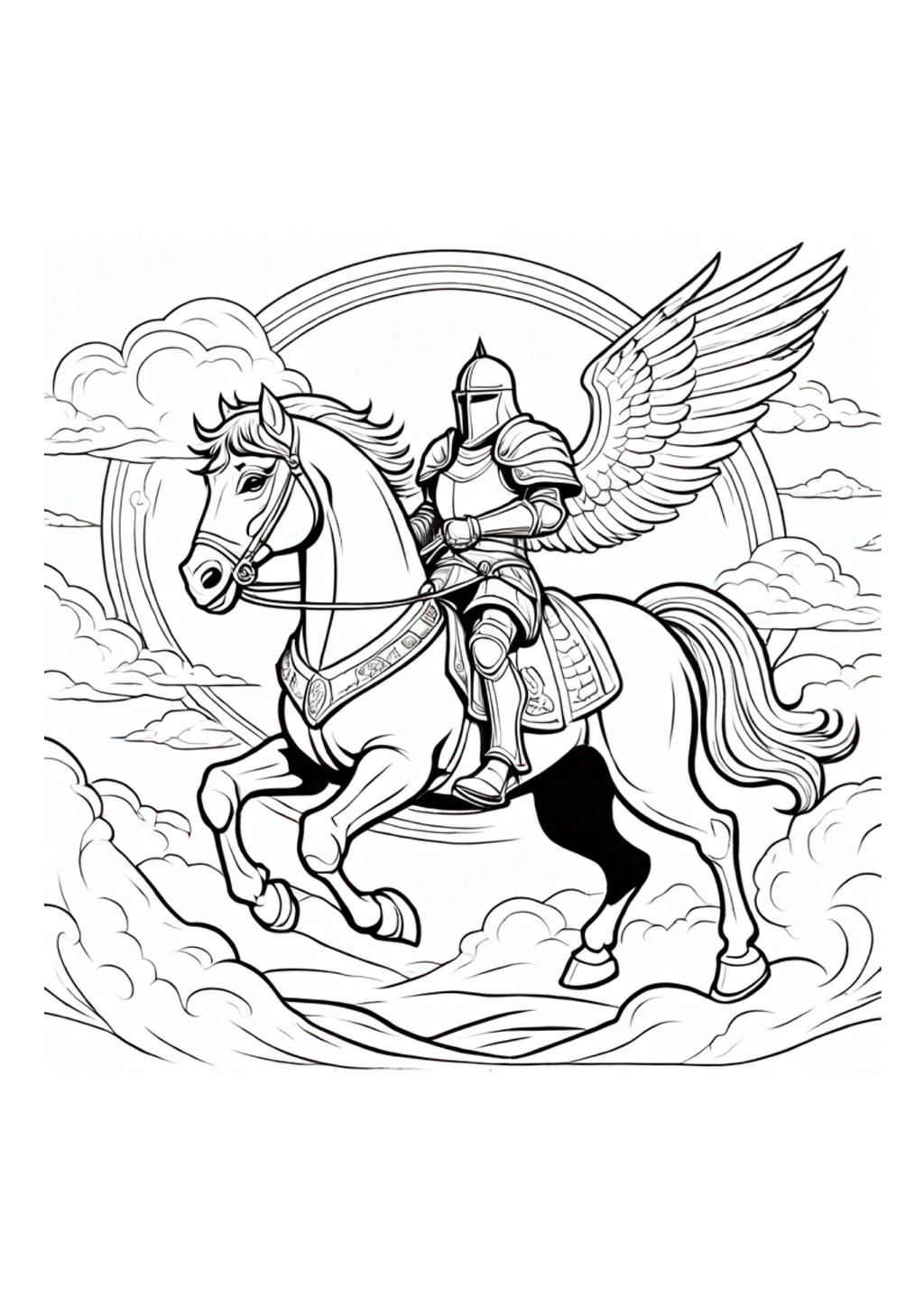 Fantasy Stories - Adult Coloring -Paperback