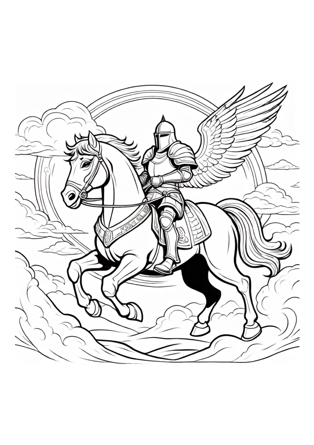Fantasy Stories - Adult Coloring -Paperback