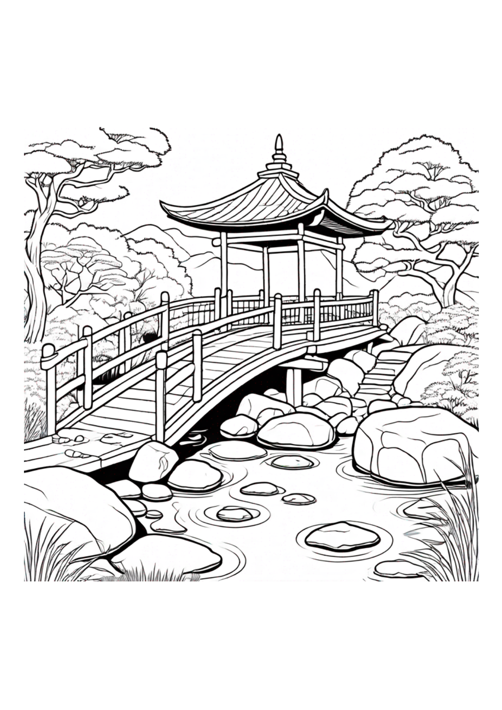 Gardens - Coloring Book - Paperback