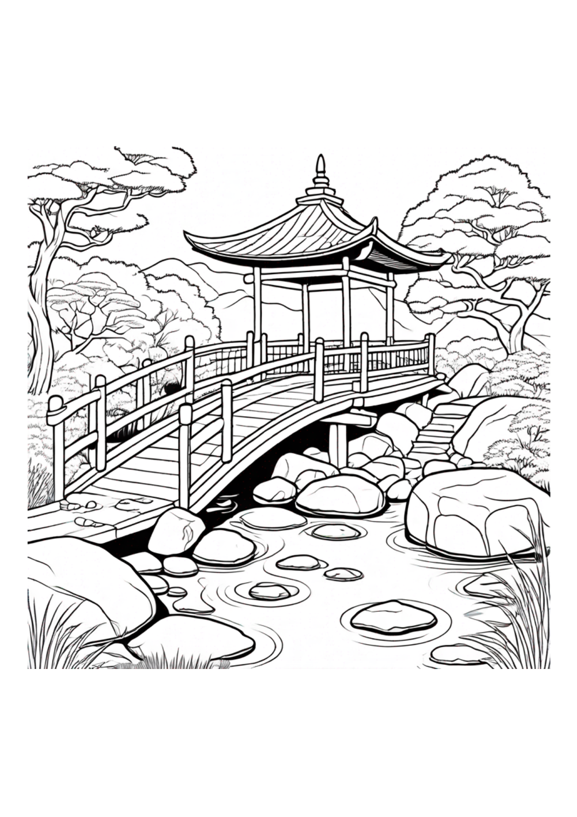 Gardens - Coloring Book - Paperback