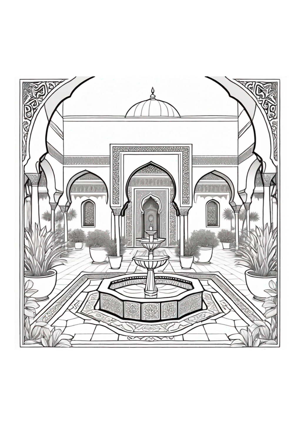 Gardens - Coloring Book - Paperback