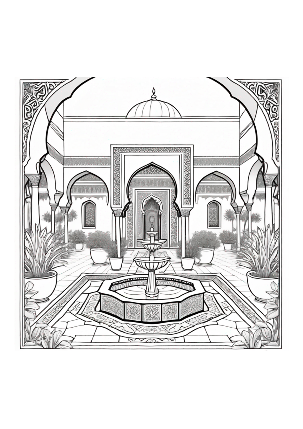 Gardens - Coloring Book - Paperback