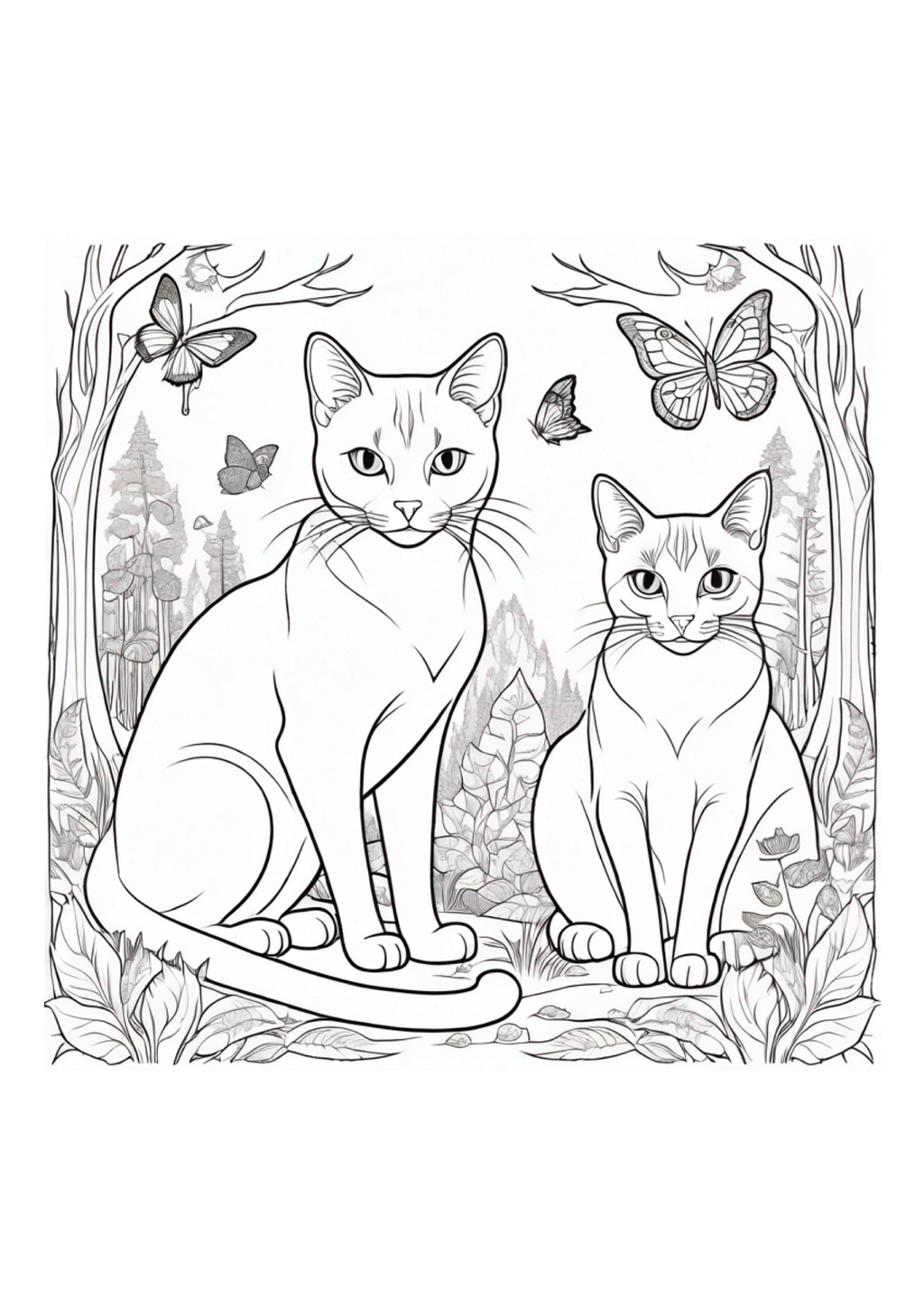 I Love Cats - Color Book - Paperback