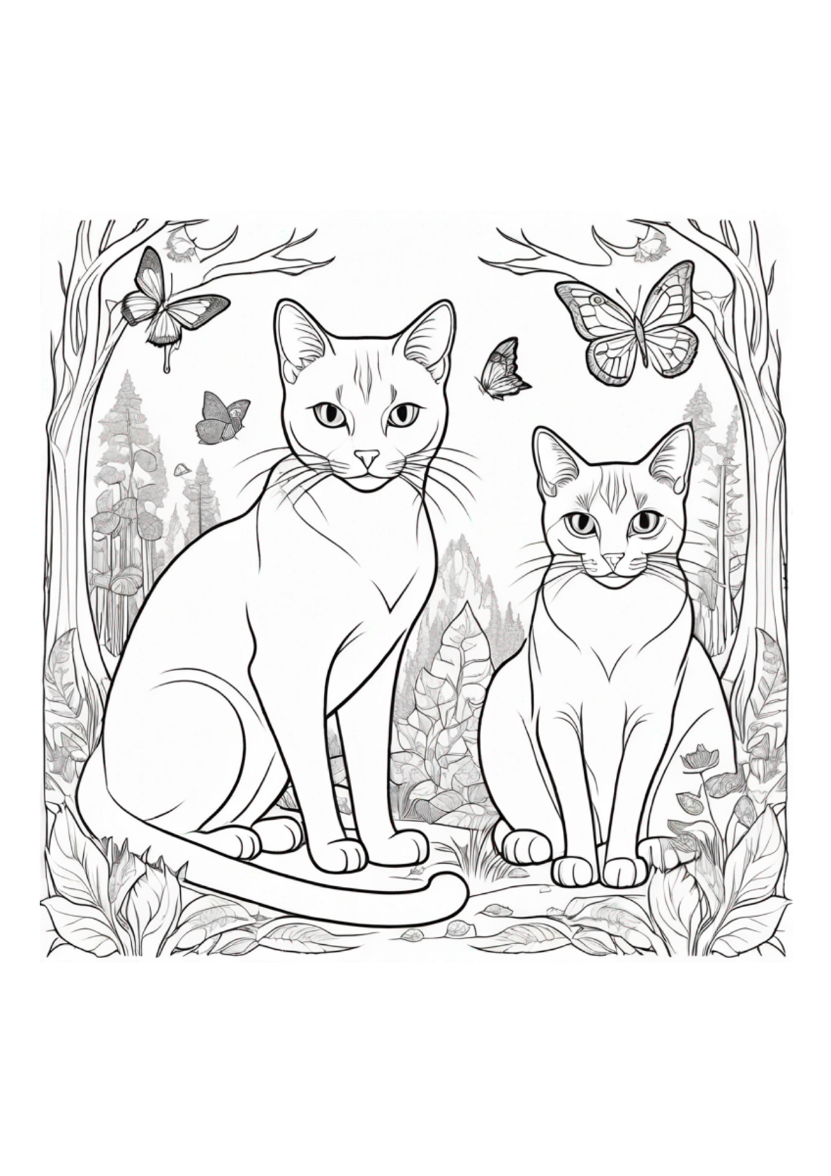 I Love Cats - Color Book - Paperback