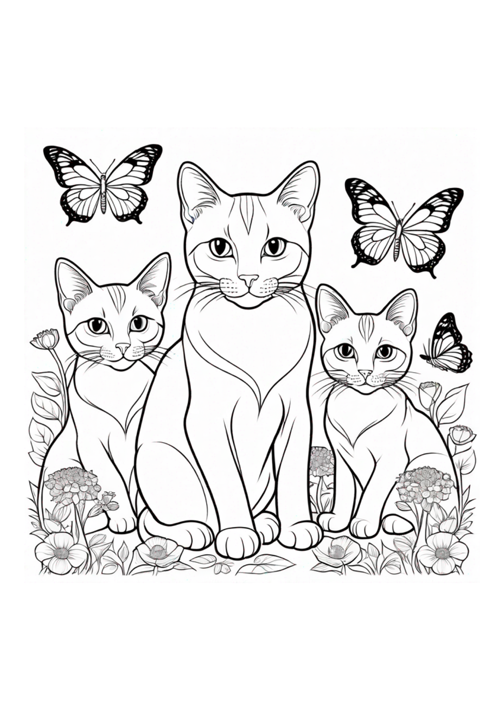 I Love Cats - Color Book - Paperback