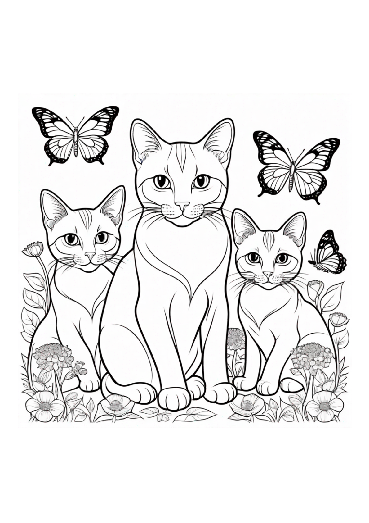 I Love Cats - Color Book - Paperback