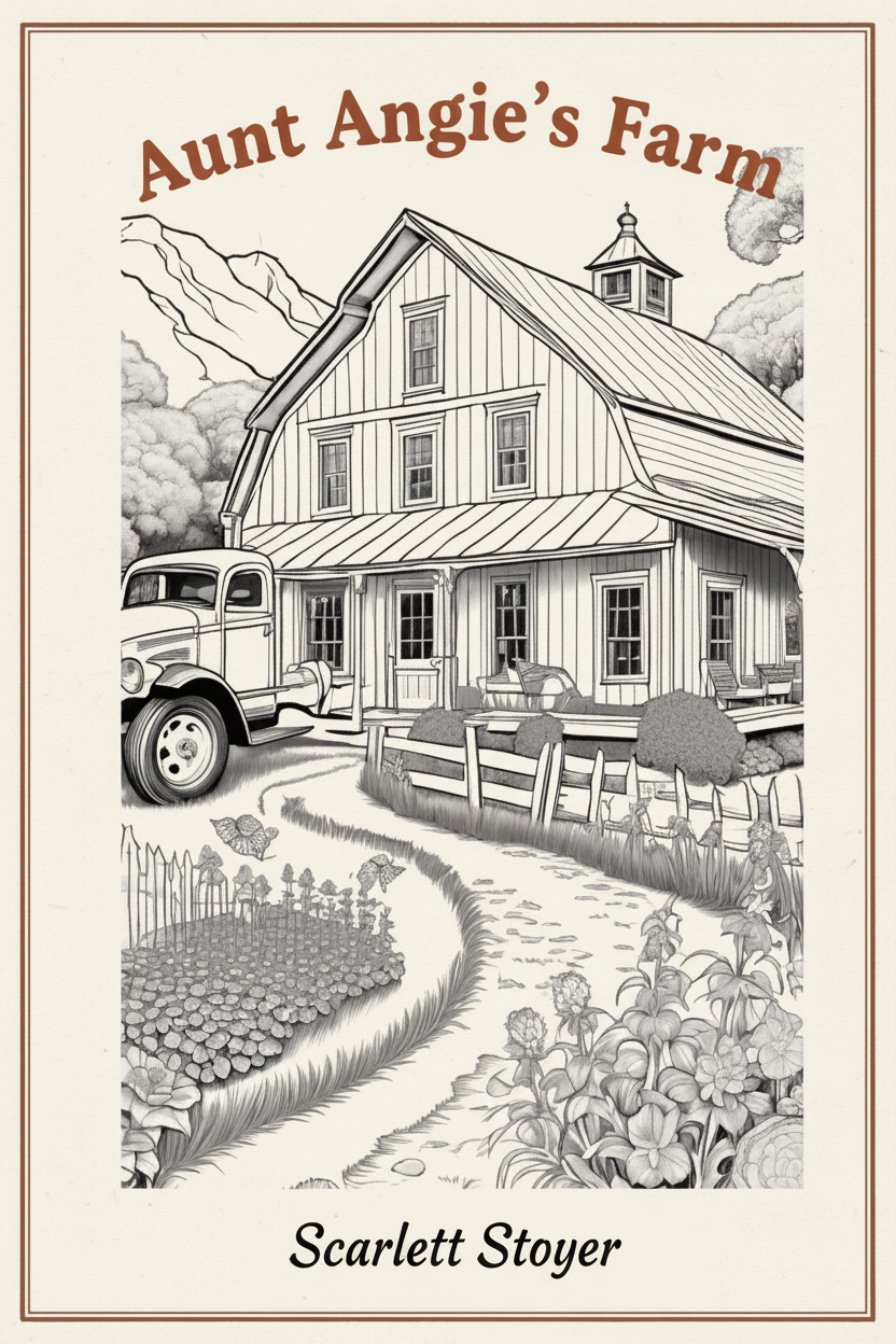 Cover - Aunt Angie's Farm by Scarlett Stoyer