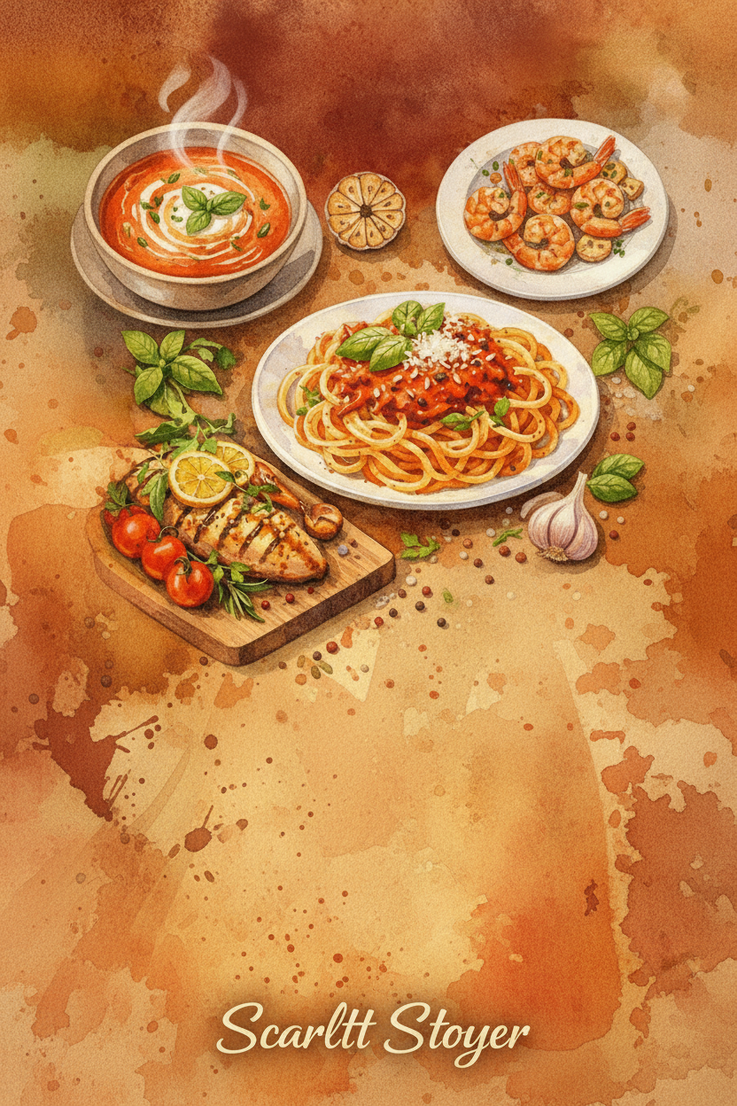 Back cover - Angie's Cookbook Quick & Easy 30 Min by Scarlett Stoyer