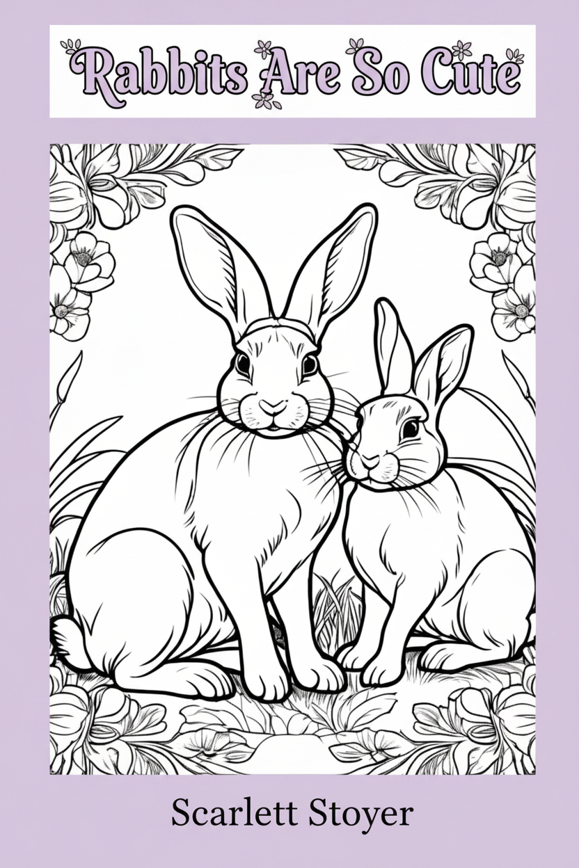Cover - Rabbits Are So Cute by Scarlett Stoyer